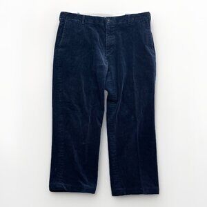 Polo Ralph Lauren Corduroy Pants Mens Size 38  Classic Fit Navy Blue Read